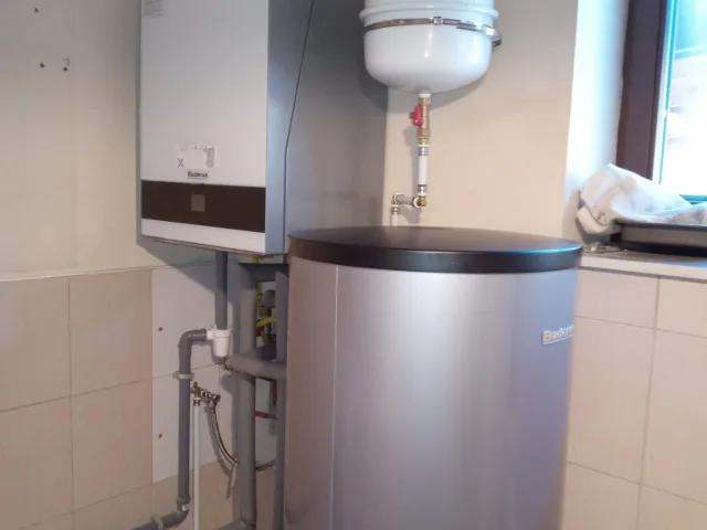 Montáž kotla Buderus GB 192