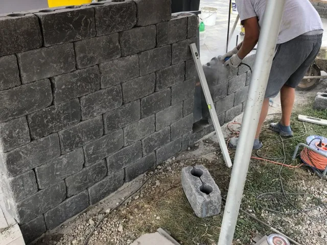 Výstavba plotu – fotka 5