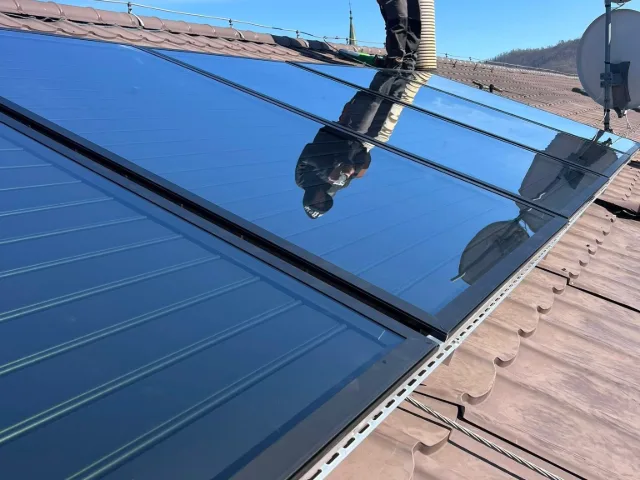 Montáž solárneho systému Thermosolar