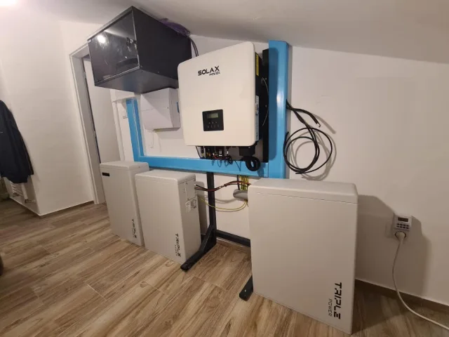 Inštalácia FV meniča Solax X3 Hybrid 10kW + batérie s kapacitou 17,4kWh