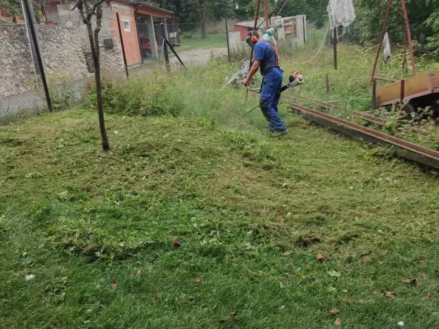 Kosenie a údržba trávnika – fotka 4