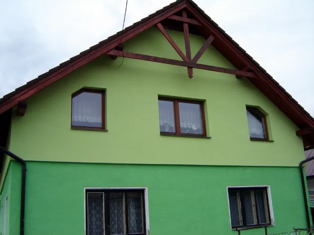 Zateplenie s fasádou rodinného domu