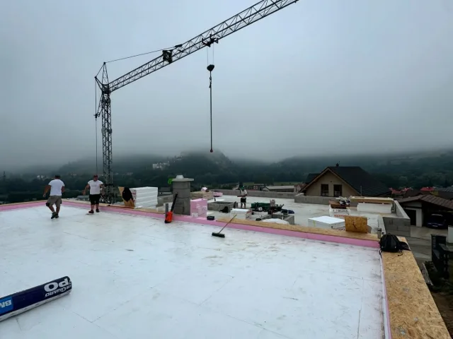 Hydroizolácia s štrkovým zásypom – fotka 3