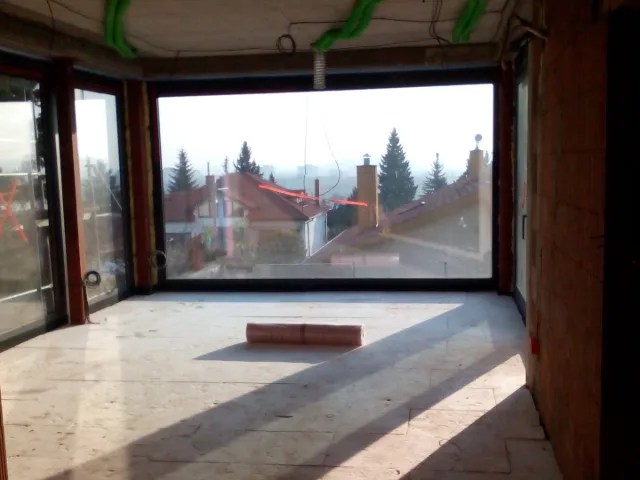 Výstavba dvojpodlažného rodinného domu – fotka 4