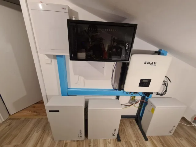 Inštalácia FV meniča Solax X3 Hybrid 10kW + batérie s kapacitou 17,4kWh – fotka 5