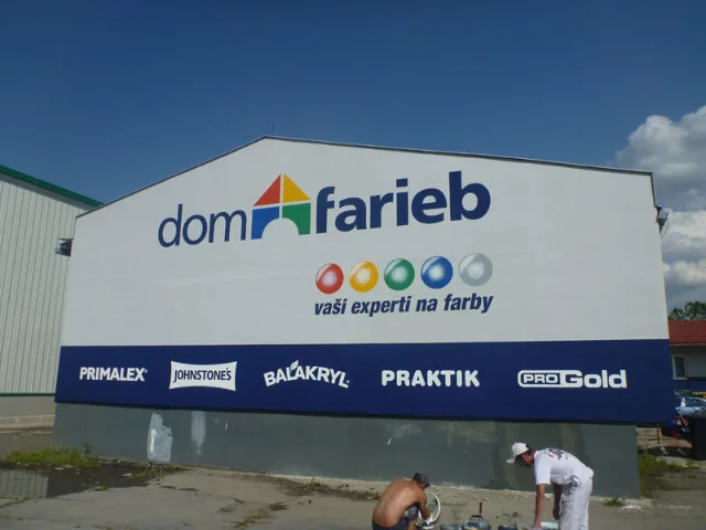 Nátery a nástreky loga firmy – fotka 2