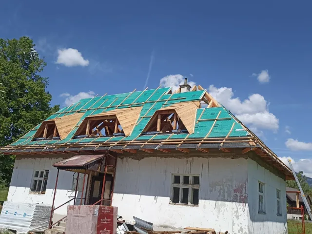Dodávka a montáž materiálu na strechu